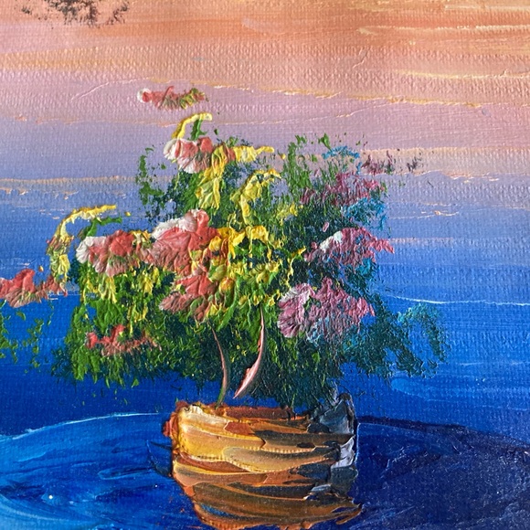 Colorful Landscape Oil Painting - Picture 4 of 9